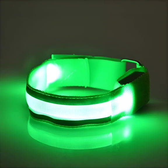 BESTSKY 2026 New Led Armband for Running, Running Lights for Runners Rechargeable, Running Lights, High Visibility Reflective Running Gear for Running Walking Cycling