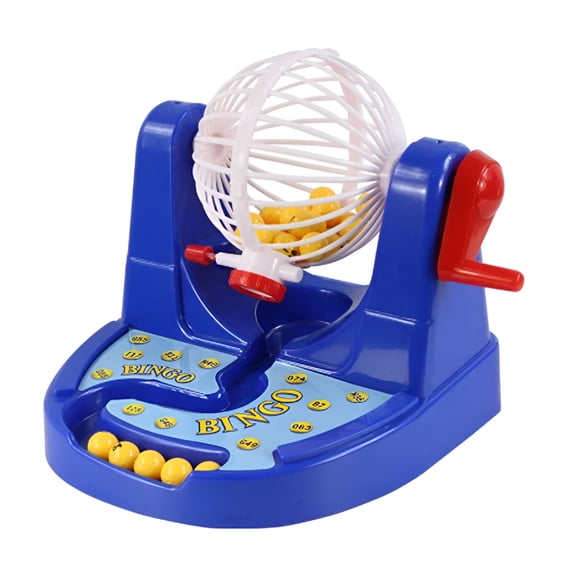 BESTSKY 2026 New Lottery Lucky Balls Bingo Game Machine Set Children Desktop Educational Toy,For Learning,Family Game Nights,Party Fun,Kids' Entertainment,Cognitive Development.