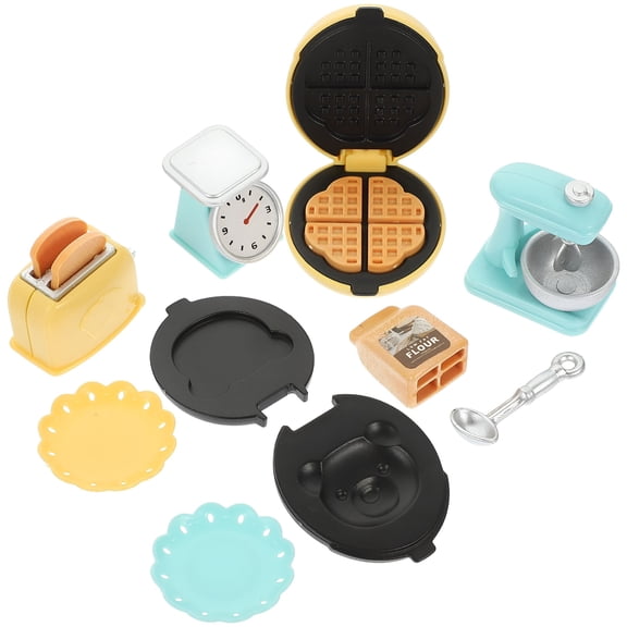 BESTSKY 2026 New Miniature House Miniature Food Miniature Toy Model Simulated Kitchenware Toy Dollhouse Cooker Toy Room Plastic Child