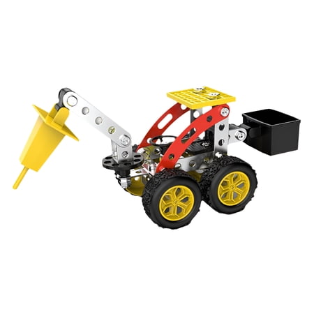 BESTSKY 2026 New Model Car Kits Realistic Model Kit Excavator Details Model Engine Kit for Adults for Hobby Display Learning Style2