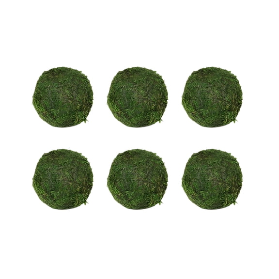 BESTSKY 2026 New Moss Ball,Natural Decorative Green Globes with Handmade,Hanging Balls Vase Bowl Filler for Home Party&Weddings Display Decor Props Simulation Plant