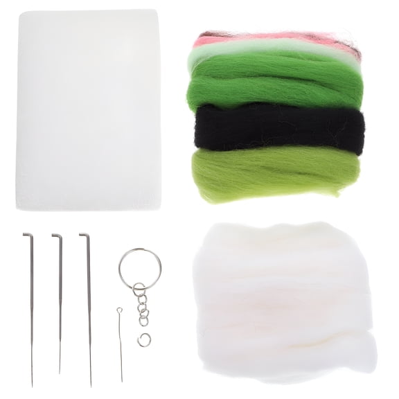 TUWAFE Needle Felting Kits Set Panda Wool Beginners Toy for Diy CraftKidsHome Decor