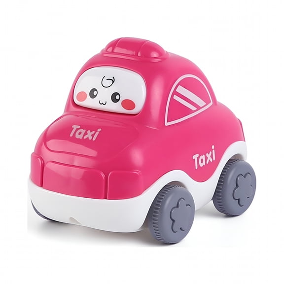 BESTSKY 2026 New Pull Back Car-Cartoon Taxi Bus Forklift Excavator Plane Vehicle Model-Entertainment Interactive Toys-Inertial Engineering Vehicles-City Car Toy-Kindergarten Gift