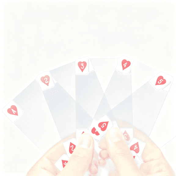 BESTSKY 2026 New Pvc Plastic Waterproof Clear Deck Transparent Poker Playing Cards for Card Games,Family Gatherings,Parties,Outdoor Use,Travel,Casinos,Poker Enthusiasts.