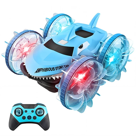 BESTSKY 2026 New Rc Monster Truck Plastic Rc Car 26*19*11.2Cm Amphibious Remote Control Car for Off-Road Driving Water Play Adventure Gaming