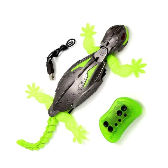 BESTSKY 2026 New Rechargeable Remote Control Toys Electric Intelligent Gecko Crawler Bionic Mechanical Robot Climbs Up Walls Toys Gift