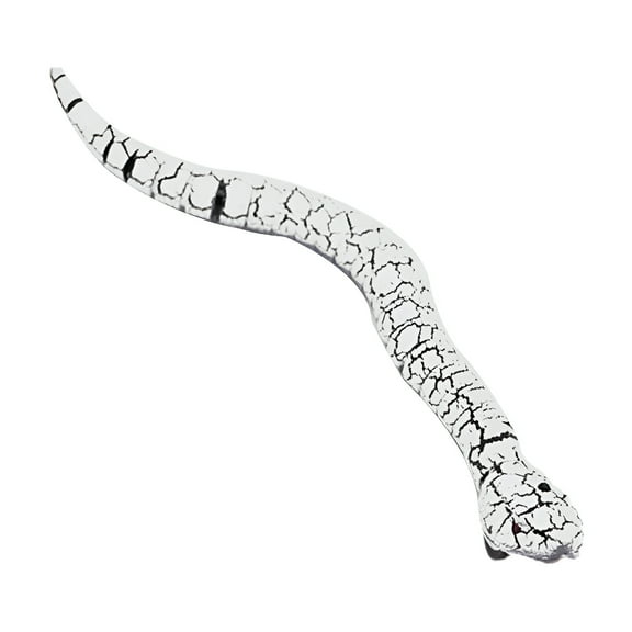 BESTSKY 2026 New Remote Control Snake,Rattlesnake Crawl Snake Toy,For Playroom,Home,Outdoor,Simulated Movement Rc Snake Toy,White