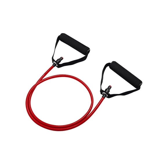 BESTSKY 2026 New Resistance Bands,Portable Fitness Tool Exercise Bands,High Stretch Tpe Workout Bands,20Lb,Red