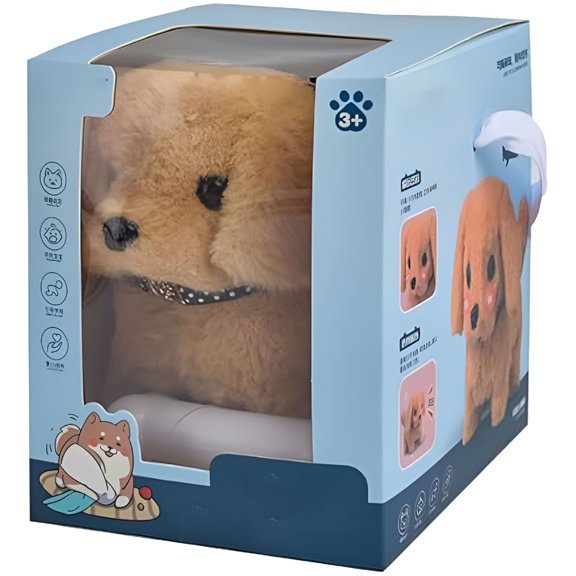 BESTSKY 2026 New Robot Dog Cat,Robot Cat,Robot Puppy,Faithful Robot Puppy,My Realistic Robot Puppy for Adults That Acts Like A Real Puppy-Walking,Barking Wagging