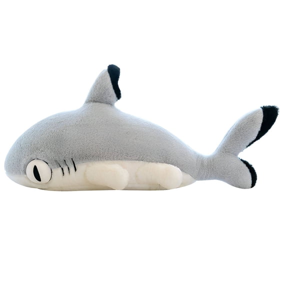 BESTSKY 2026 New Shark Plush Unique Shark Design Shark Stuffed Animal Comfortable Cozy Cushion Shark Toys 70Cm for Cuddling Relaxation Gift Giving Home Decor Children'S Playtime