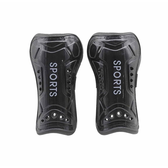 BESTSKY 2026 New Shin Guards Ergonomic Fit Soccer Shin Guards Thick Eva Padding Mini Shin Guards Soccer for Football Training and Matches for Youth Black