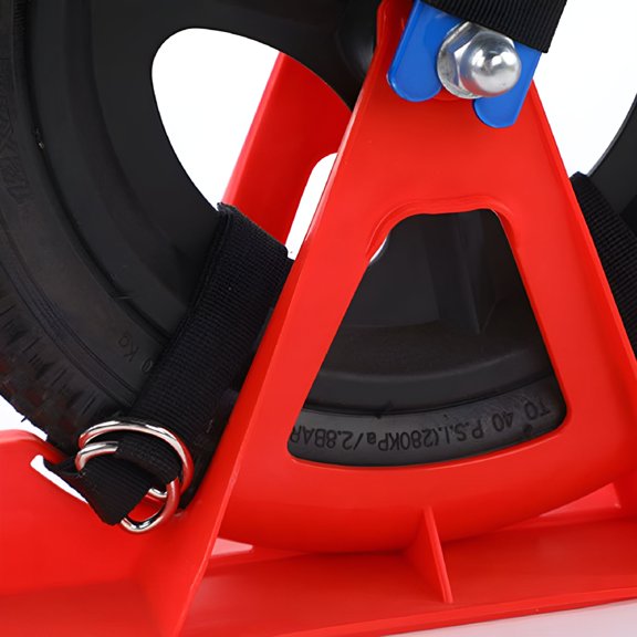 BESTSKY 2026 New Ski Plate Wheelblades Sled Skiing Board Outdoor Snow Scooter Sled Ski Attachment for Stroller, Balance Bikes, Wheelchair