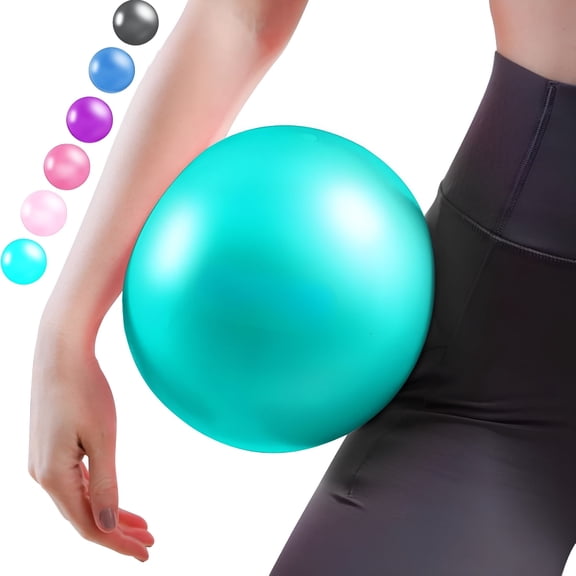 BESTSKY 2026 New Small Exercise Ball,9 Inch Mini Pilates Ball,Anti Burst and Slip Resistant Mini Yoga Ball for Stability,Fitness,Physical Therapy,Stretching & Core Strength Workout at Home Gym