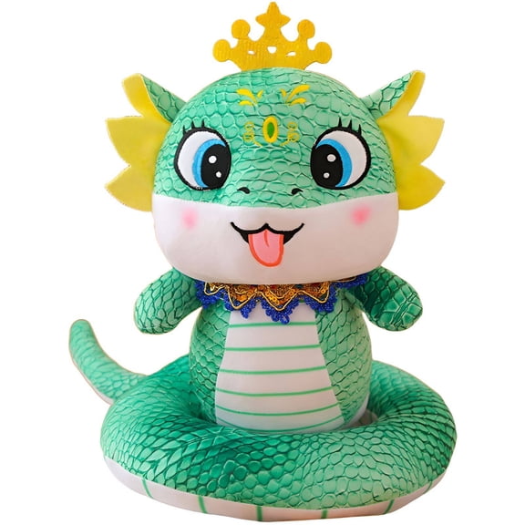 BESTSKY 2026 New Snake Stuffed Animal Plush and Fluffy Filling Snake Plush Maintains Softness and Cute Shape Mini Stuff for Home Desk Gifts Collection.