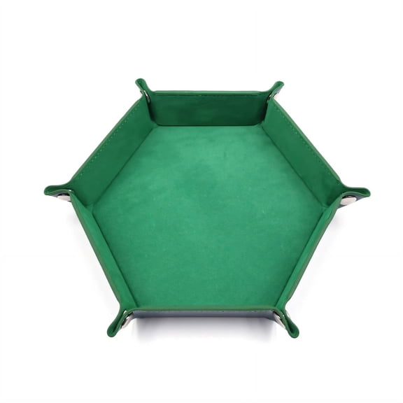 BESTSKY 2026 New Soft Velvet Fabric Dnd Dice Tray Durable Pu Material Dnd Dice Holder,Style 9 for Tabletop Games, Dungeons & Dragons, Rpg Sessions, Dice Storage, Gaming Accessories