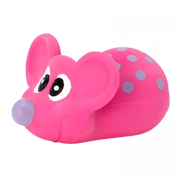 BESTSKY 2026 New Squeaky Latex Dog Toy for Small Medium Dogs,Interactive Chew Toy with Sound,Cartoon Design,Teeth Cleaning,Easy to Clean