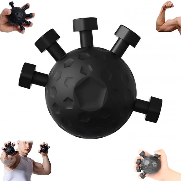 BESTSKY 2026 New Strength Ball, Forearm Wrist Strengthener, Grip Strength Trainer, Three Strengths Options, Hand Exerciser Tester, Grip Strengths Trainer Ball, for Exercise