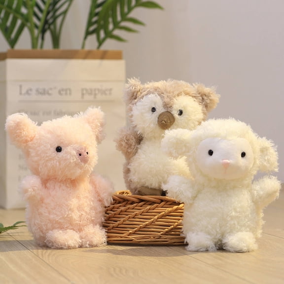BESTSKY 2026 New Stuffed Animal Compact and Cute Walking Dog Toy Easy to Carry High Aesthetic Value Stuffed Animals for Babies Shape35 for Playtime Comfort Travel Companionship Early Development
