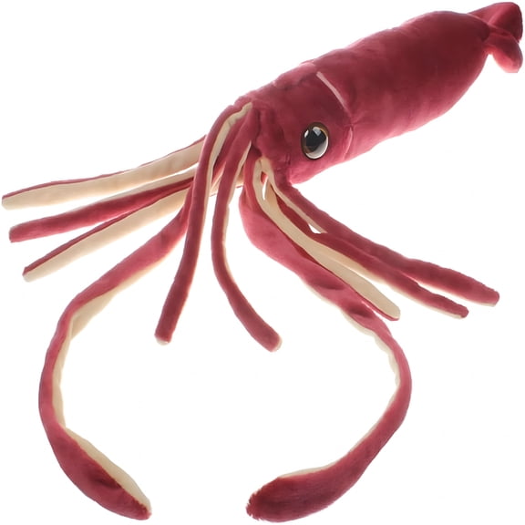 BESTSKY 2026 New Stuffed Animals,Giant Squid Plush Stuffed Animal Toy with Realistic Design,Plush Pillow Toy King Colossal Squid Octopus Cuttlefish Plushie Doll for Kids Play,Cute,Soft and Squeezable