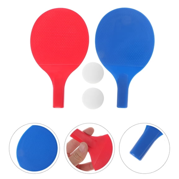 BESTSKY 2026 New Table Tennis Trainer Self Practice Plastic Paddle Multi 1 Set Table Tennis Paddles for Home,School,Club,Office,Gym