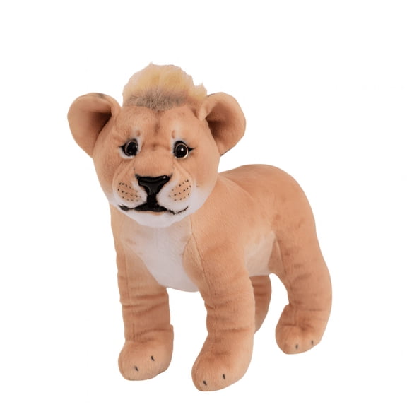 BESTSKY 2026 New Tiger Plush Stuffed Animal Toy-Lifelike 11.8 '' Tiger Lion Leopard Plush Toy,Hug Children'S Toy Plush Animal Gift for Toddlers,Kids,Playtime,Nursery,Birthday Gift