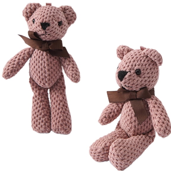 BESTSKY 2026 New Toys,Trimmable Bear,Military Model Small Stuffed Animals,For Kids,Toy Play,Gift,Home Decor,Pink