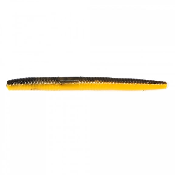 BESTSKY 2026 New Tpr Floating Senko Worms Bass Fishing Lure, Soft Plastic Artificial Bait, Ned Wacky Rig, Weightless Leurre, Wobbler Brown Yellow 4Pcs-138Mm-6.0G