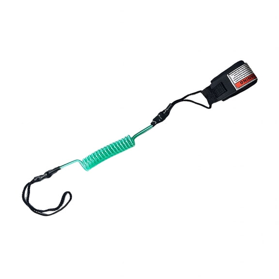 BESTSKY 2026 New Tpu Surfboard Leash Adjustable Coiled Sup Sp Wrist Strap Stand-Up Paddle Board Leg Rope Shortboard Longboard Safety Leash