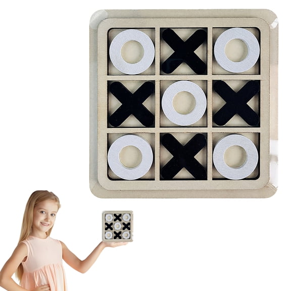 BESTSKY 2026 New Travel Games,Lightweight Basic Style Travel Toys,Warm Wood Board Games Family,Style1,For Travel,Road Trips,Family Gatherings,Entertainment,Indoor Activities
