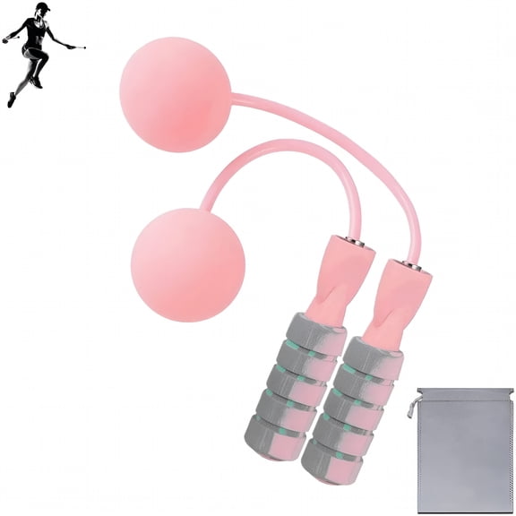 BESTSKY 2026 New Weighted Jump Rope Without Rope Skipping Rope No Line Speed Rope Cordless for Fitness Workout Anywhere Ropeless Bod Rope for Exercise Training for Home, Gym, Park, Office, Travel