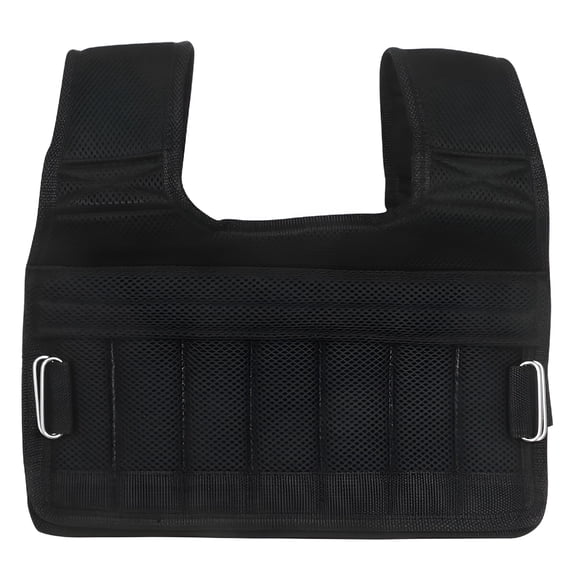 BESTSKY 2026 New Weighted Sleeveless Garment Weighted Vest Ankle Weight for Fitness Strength Training Running Black Weighted Vests(14.17X13.78X0.39 Inches)
