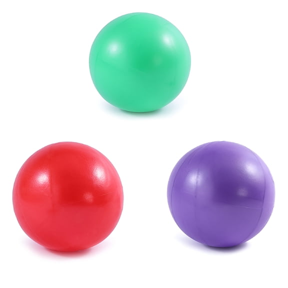 BESTSKY 2026 New Yoga Ball 3Pcs for Stabilization,Barbell,Pilates,Yoga,Core Training and Physiotherapy Workout Ball for Fitness, Gym, Home, Rehab
