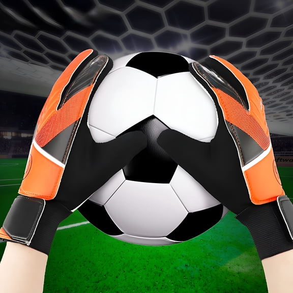 BESTSKY 2026 New Youth Football Gloves Kids Silicone Grip Receiver Gloves with Super Stick Ability for Best Game Experience