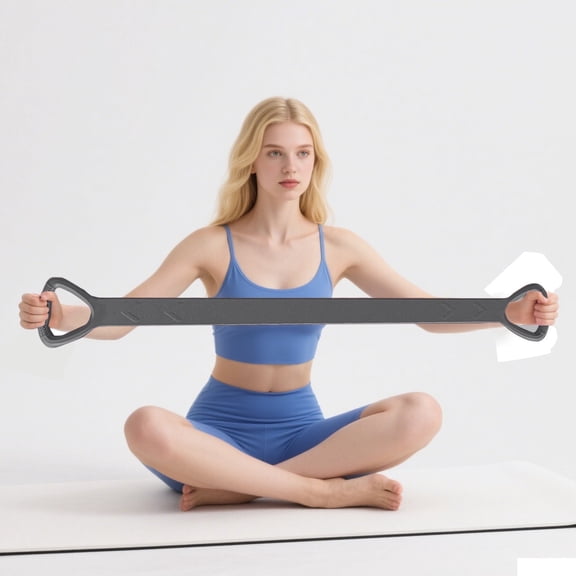 BESTSKY 20Lb Figure 8 Resistance Band Arm Back Shoulder Exercise Elastic Rope Stretch Fitness Band Yoga Pilates Stretching Physical Therapy Home Gym Workout