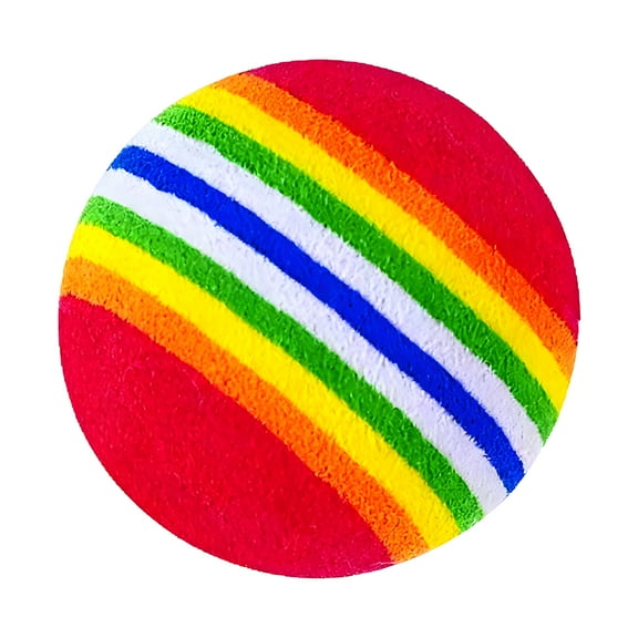 BESTSKY 20Pcs Cat Ball Toy,Kitten Supplies,Cat Essentials for Indoor Cats,Colormixing1