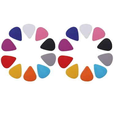 BESTSKY 20Pcs Guitar Picks,Precision Focused Guitar Accessories,Ergonomic Guitar Pick for Long Sessions,Multicolor1