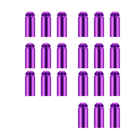 BESTSKY 21Pcs Darts Lightweight Aluminum Alloy Dart Flights Protector,Top Performance Dart Accessories,Purple