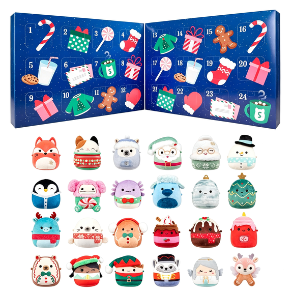 BESTSKY 24-Day Holiday Plush Advent Calendar Advent Calendar