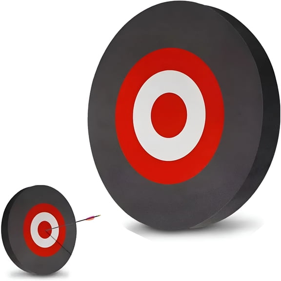 BESTSKY 25 * 3Cm Eva Foam Archery Target 9 Inch Round Moving Targets for Backyard,Shooting Practice Board Indoor,Outdoor Sports Hunting
