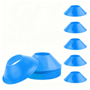 BESTSKY 25Pcs Disc Soccer Cones for Sports Training,Mini Football Cones & Mesh Carry Bag Flexible Agility Premium Training for Basketball Football Running Drills Sports Games Skating