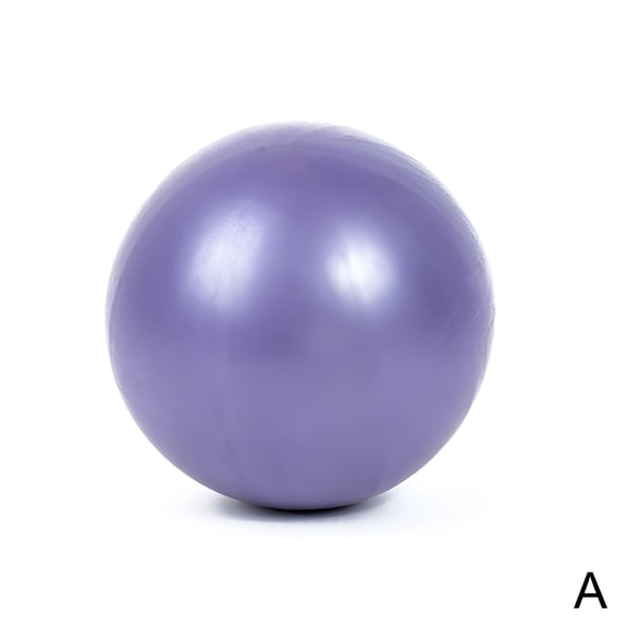 BESTSKY 25cm Inflatable Exercise Ball for Yoga, Purple for Core Training,Stretching,Rehab,Office Chair Use