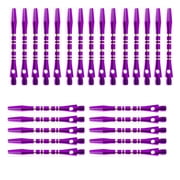 BESTSKY 27Pcs Darts Lightweight Nylon Dart Shafts,Standard Thread Design Dart Accessories for Stable Performance,Purple