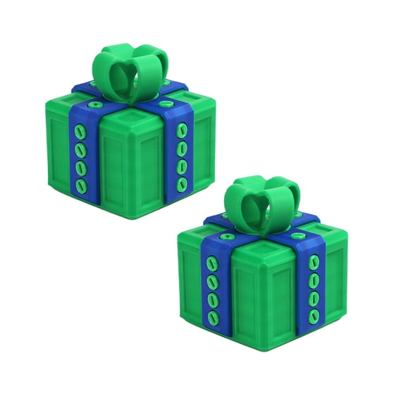 BESTSKY 2Pc Christmas Surprise Box Funny Gag Gifts Small Boxes for Gifts Take Apart Box to Get Gift Puzzle Box Toy Surprise Prank Christmas Gift Box Novelty Box Christmas Gifts for Teens