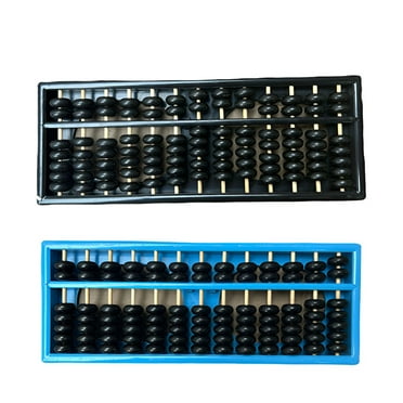 BESTSKY 2Pcs Abacus,13Rows Math Counters for Kids, Math Manipulatives 3Rd Grade,Color_Mixing1