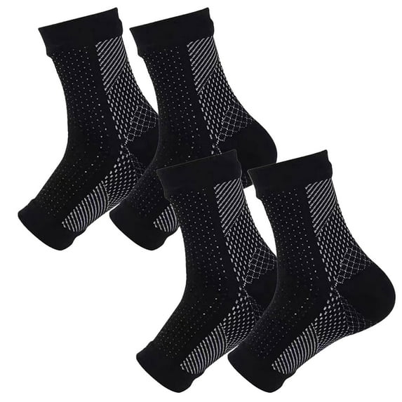 BESTSKY 2Pcs Ankle Brace,Ankle Protection Design Neuropathy Socks,Sports-Specific Compression Effect Comfortable Breathable Material Ankle Sleeve,2