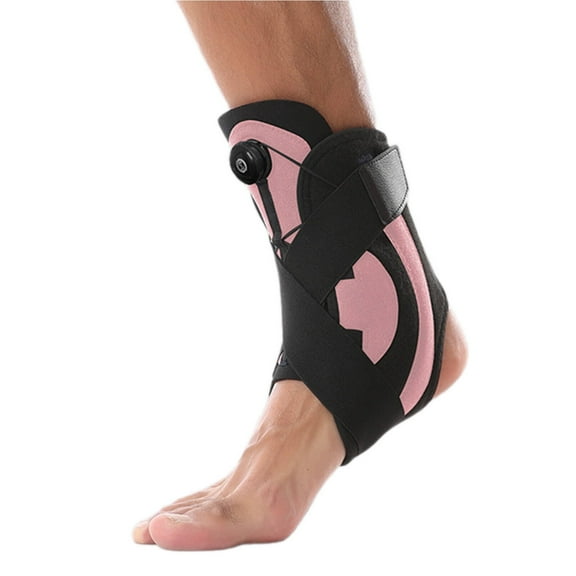 BESTSKY 2Pcs Ankle Brace,Foot Relief Neuropathy Socks,Breathable Performance Ankle Sleeve,Pink,One Size