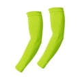 thumbnail image 1 of BESTSKY 2Pcs Arm Sleeves Ice Silk Cooling Volleyball Arm Sleeves,Ultra-Stretch Arm Sleeve,Versatile Sleeves for Sports and Outdoor Activities,Neon Yellow, 1 of 4