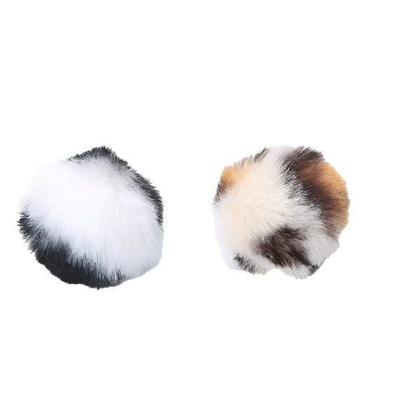 BESTSKY 2Pcs Cat Ball Toy,Cat Products,Best Cat Toys for Bored Indoor Cats,Colormixing3