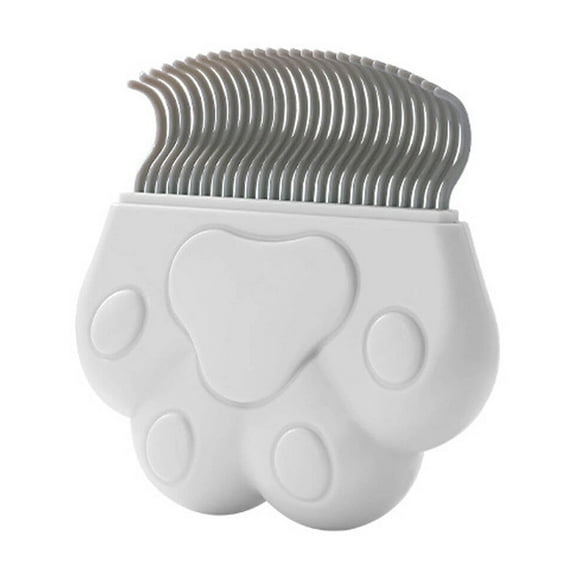 BESTSKY 2Pcs Cat Brush,Cat Paw Massage Design Dog Brush,Gentle and Skin-Friendly Efficient Floating Hair Removal Cat Stuff,Blue