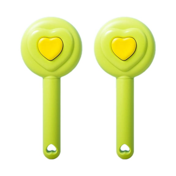BESTSKY 2Pcs Cat Brush,Dual Care Function Dog Brush,Fine Needle Comb Design One-Button Self-Cleaning Design Cat Stuff,Green&White